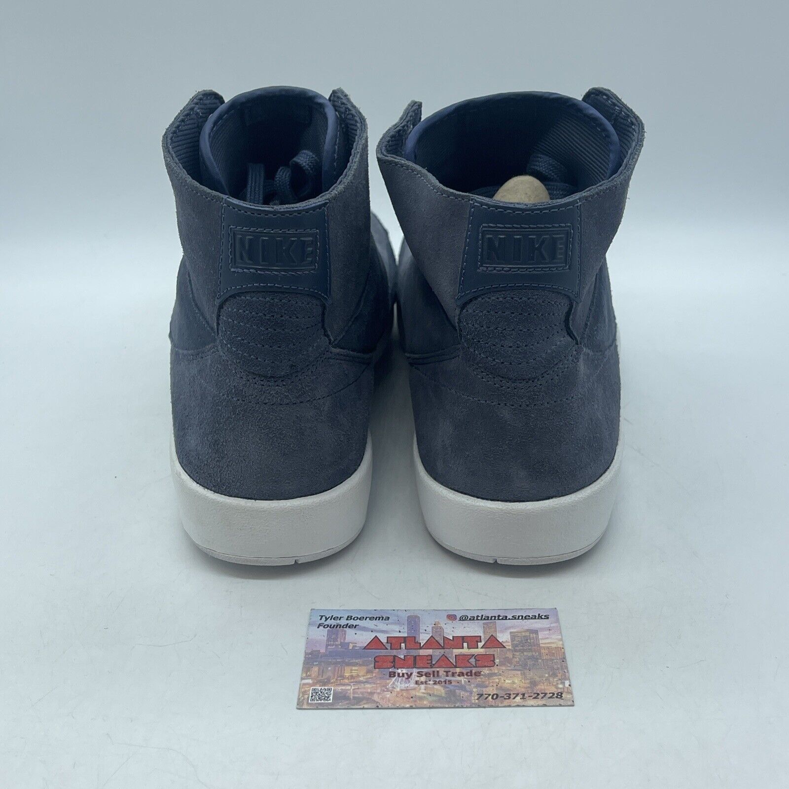 Size 11 - Air Jordan 2 Retro Deconstructed Thunder Blue Suede (897521-402)