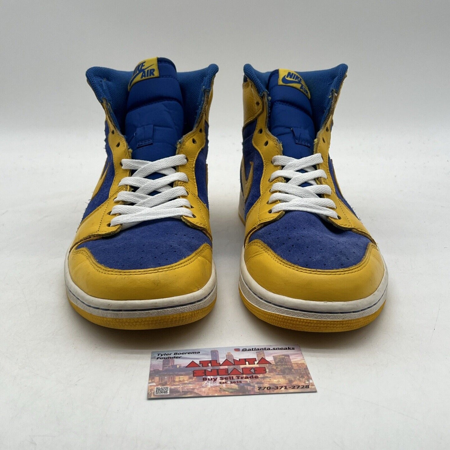 Size 10 - Air Jordan 1 Retro OG High Laney (555088-707)