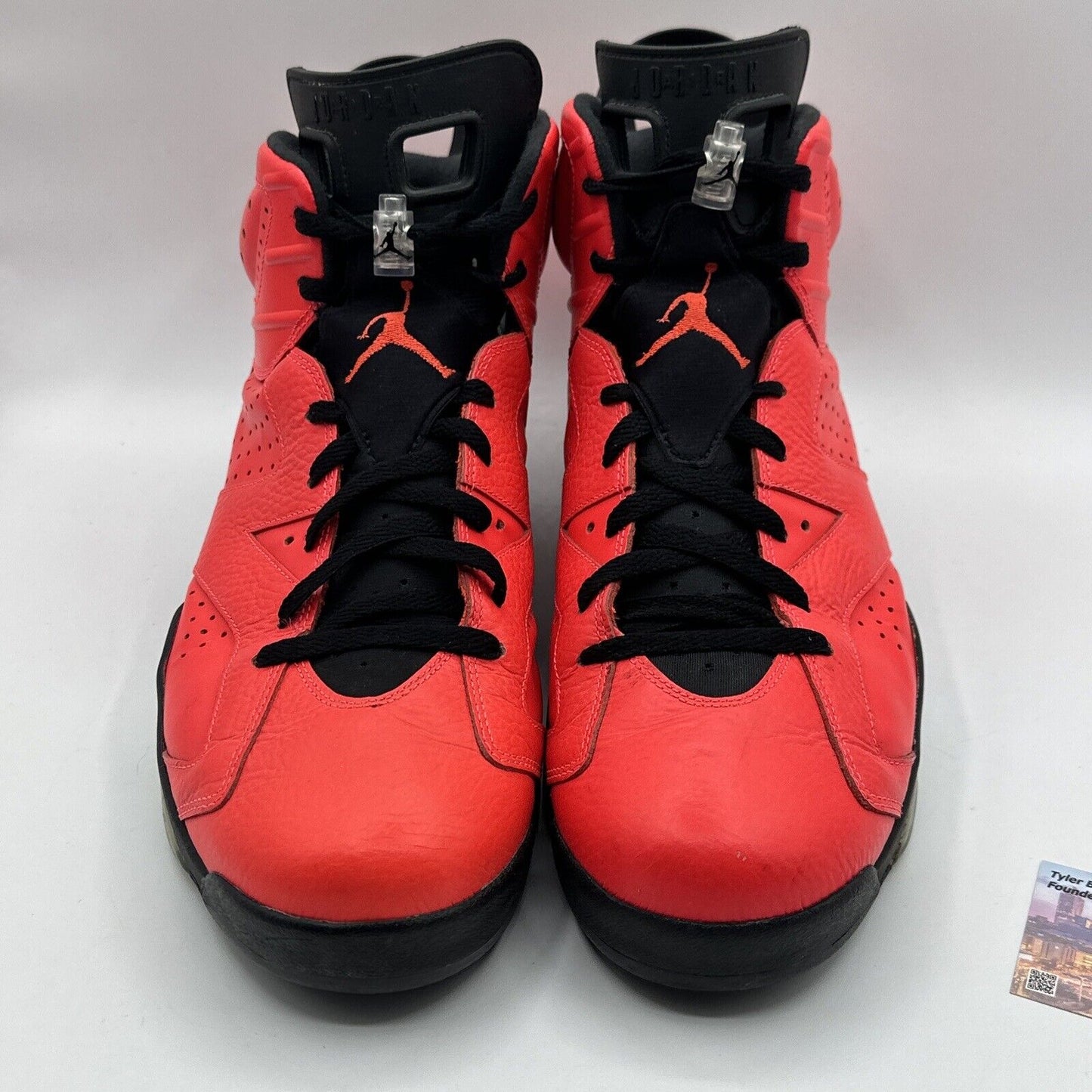 Size 14 - Jordan 6 Retro Infrared 23 2014 All Red Icy Sole Jordan Retro Rare Air