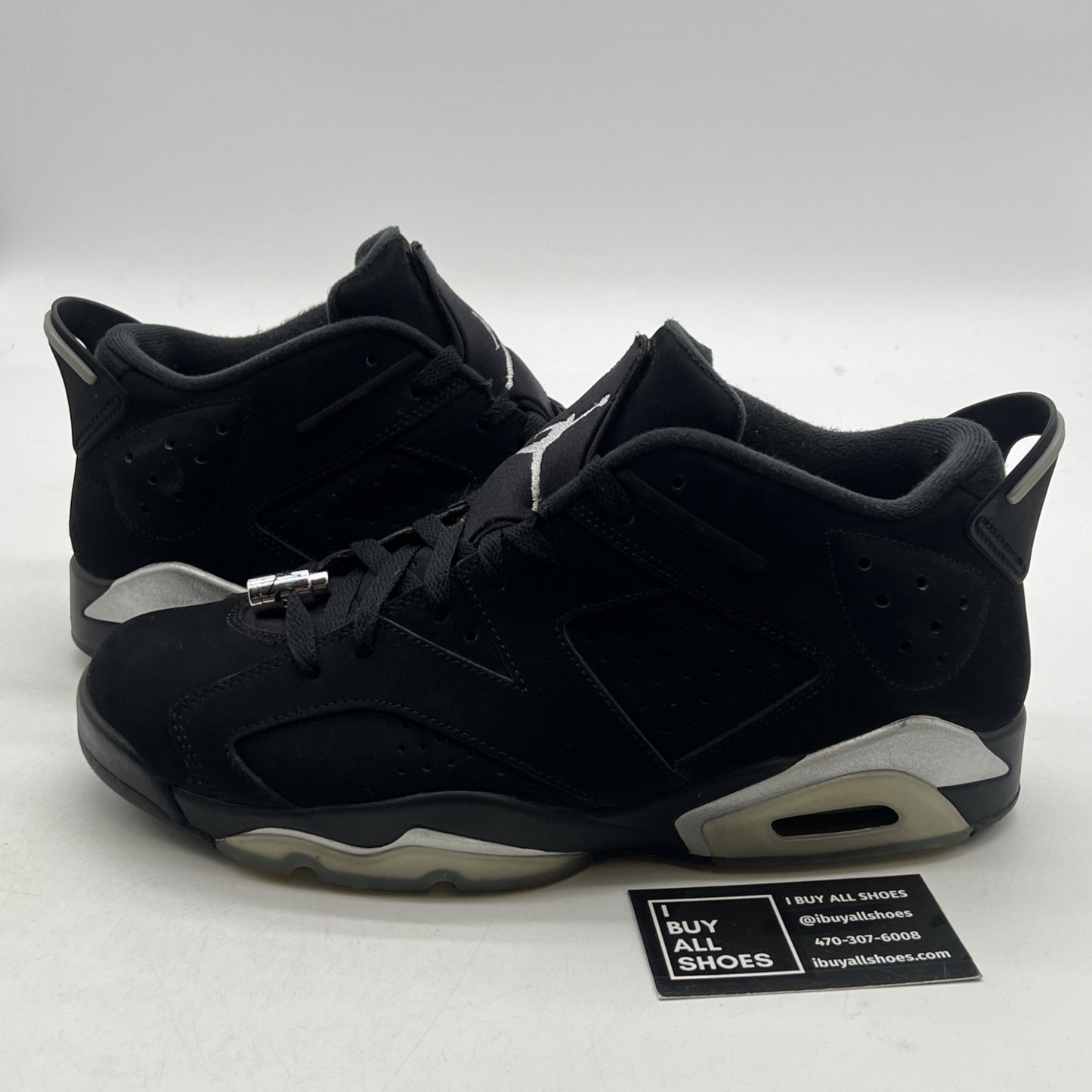 Size 10.5 - Air Jordan 6 Retro Low Chrome (304401-003)