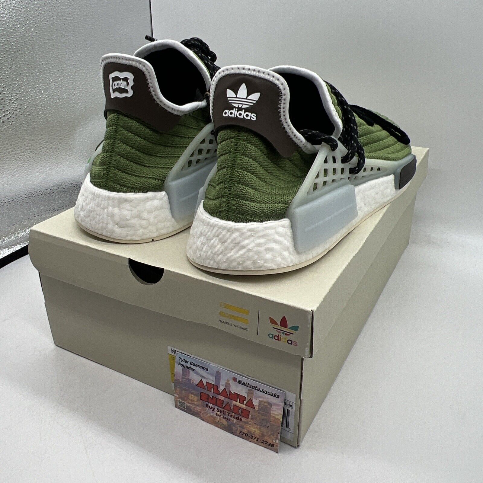 Size 12 - adidas NMD Human Race x BBC Ice Cream x Pharrell Running Dog 2021