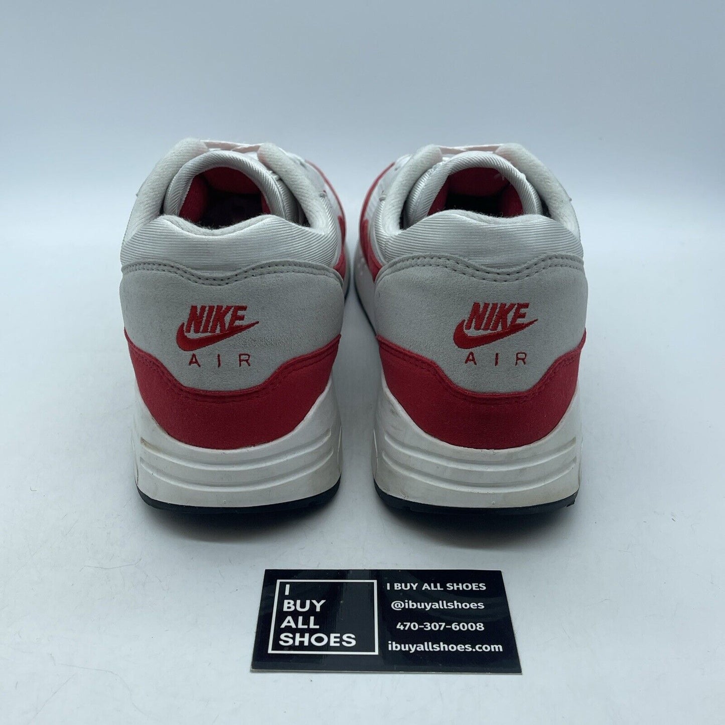 Size 11.5 - Nike Air Max 1 '86 OG Low Big Bubble Red Grey Suede (DQ3989-100)