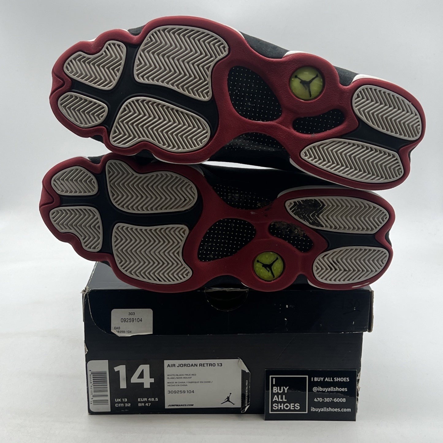 Size 14 - Air Jordan 13 Retro 2013 He Got Game (309259-104)