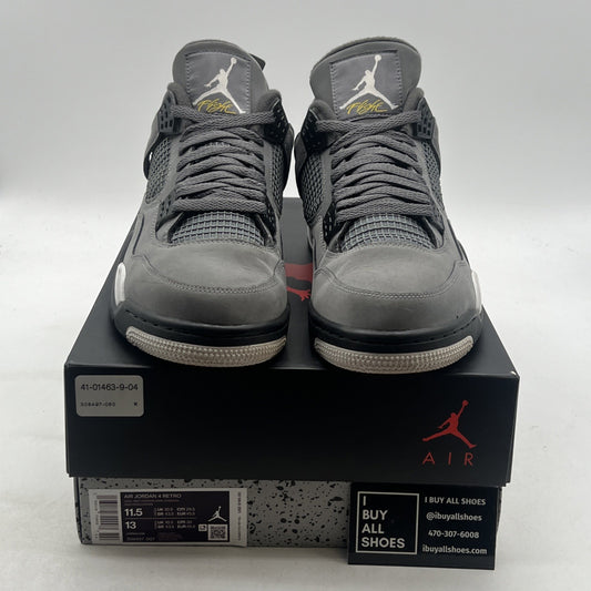 Size 11.5 - Air Jordan 4 Retro Low Cool Grey (308497-007)
