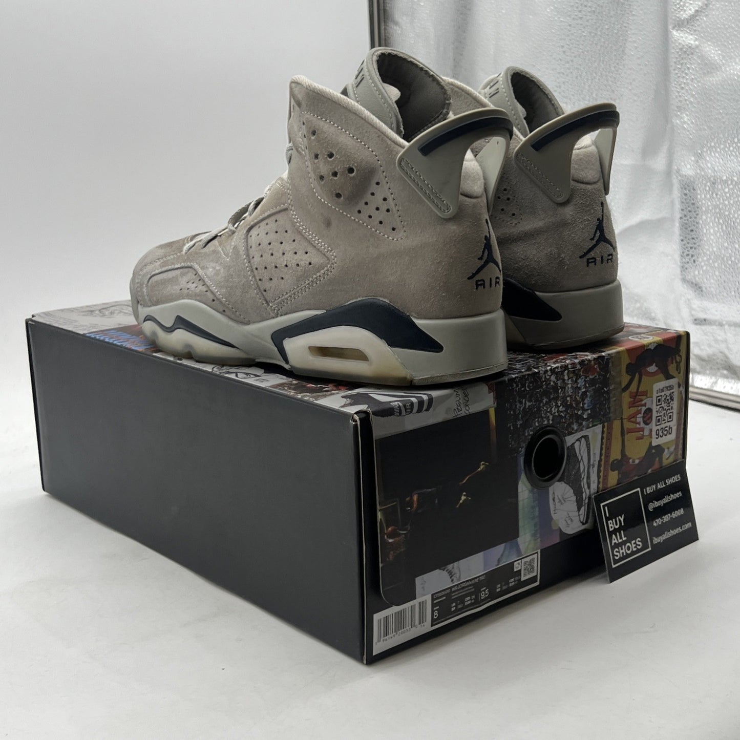 Size 8 - Air Jordan 6 Retro Mid Georgetown (CT8529-012)