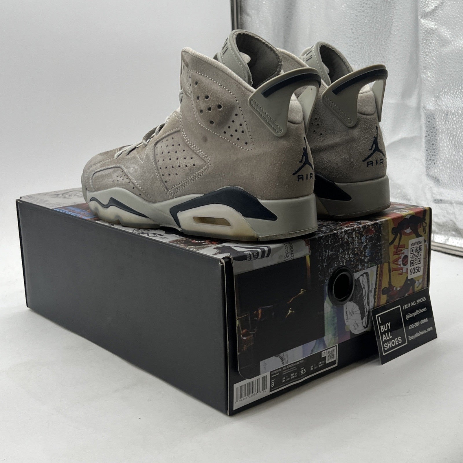 Size 8 - Air Jordan 6 Retro Mid Georgetown (CT8529-012)