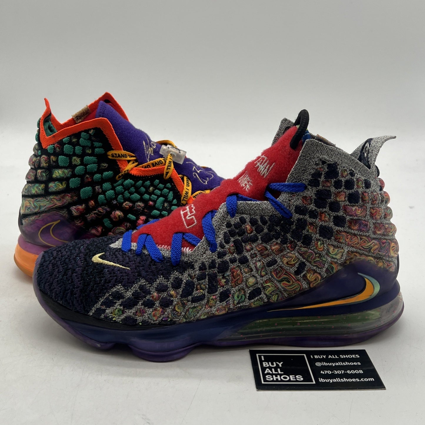 Size 9.5 - Nike LeBron 17 What The (CV8079-900)