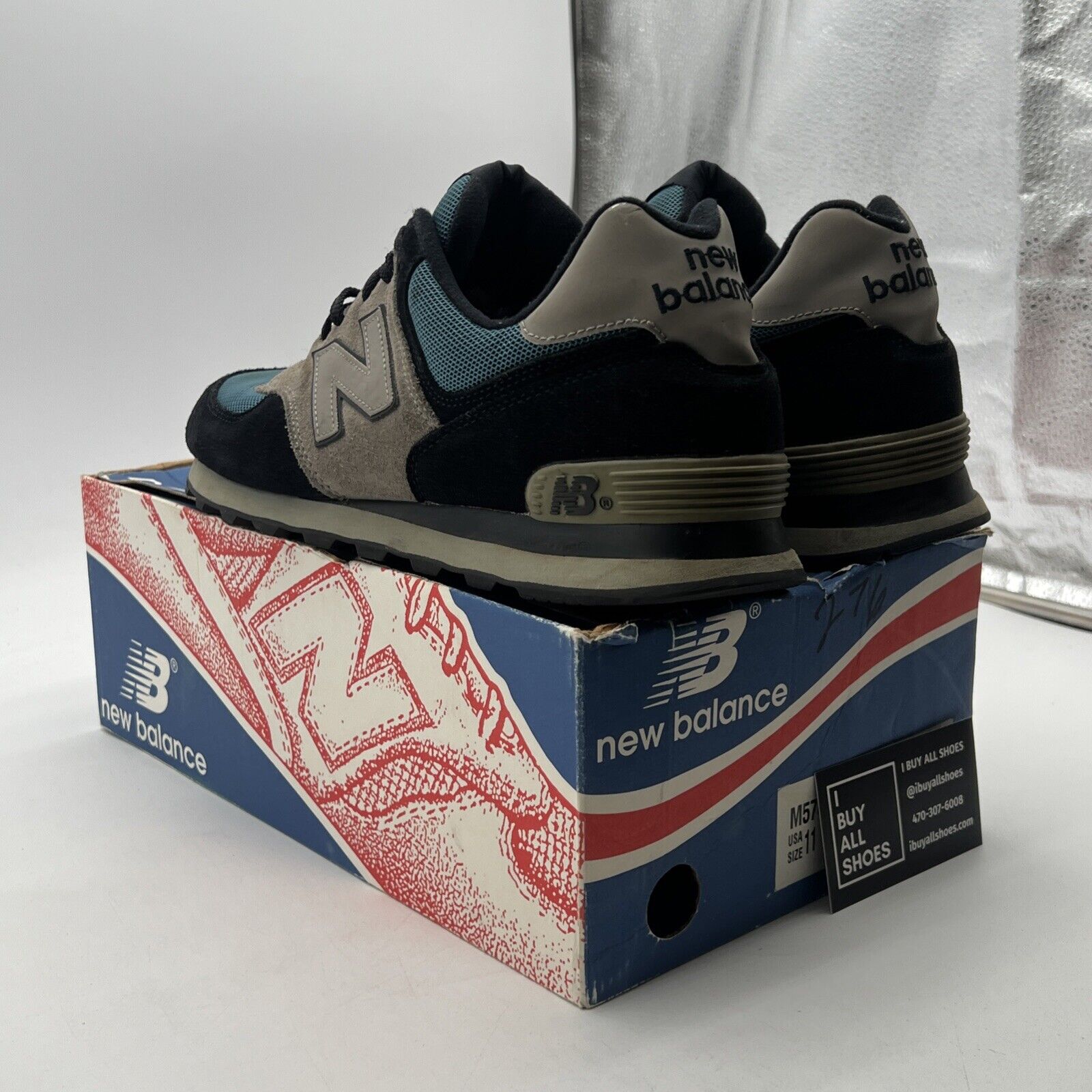 Size 11 - NEW BALANCE (ML574KM2) MITA SNEAKERS bespoke Japan