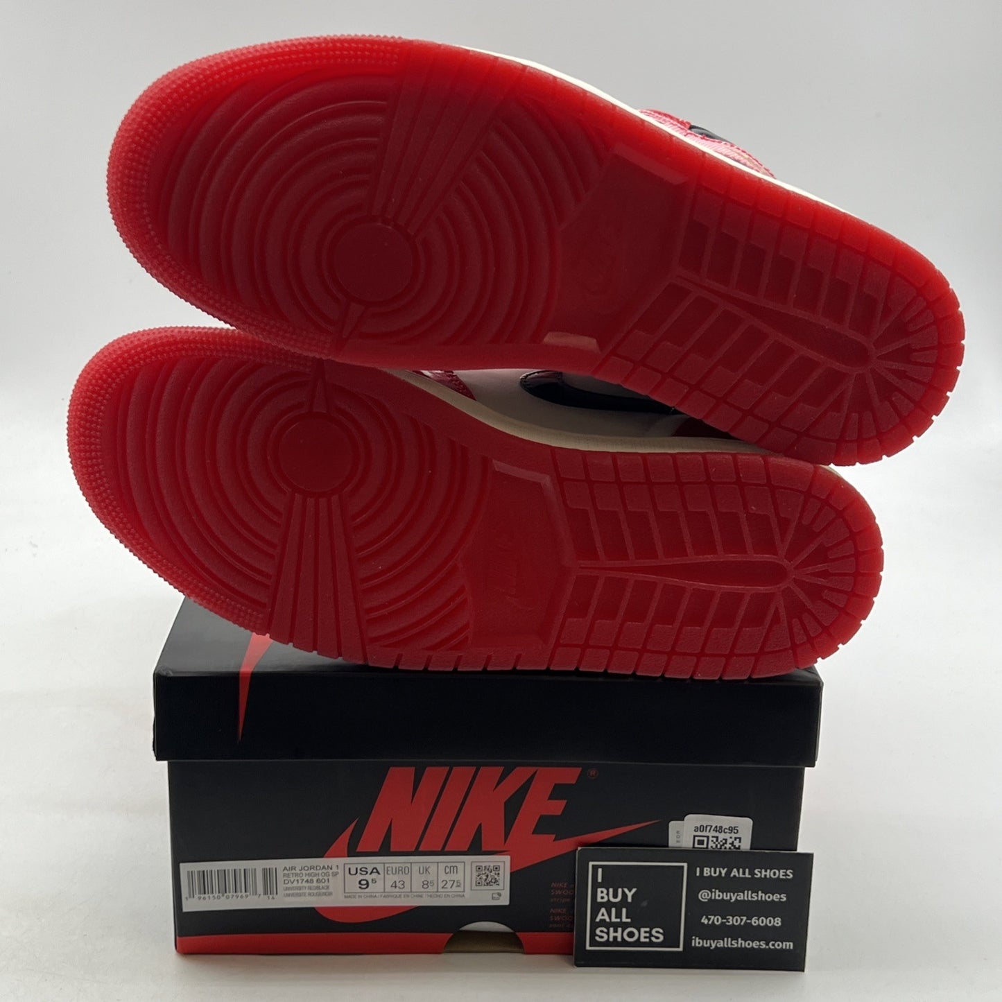 Size 9.5 - Air Jordan 1 Retro OG x Marvel High Next Chapter (DV1748-601)