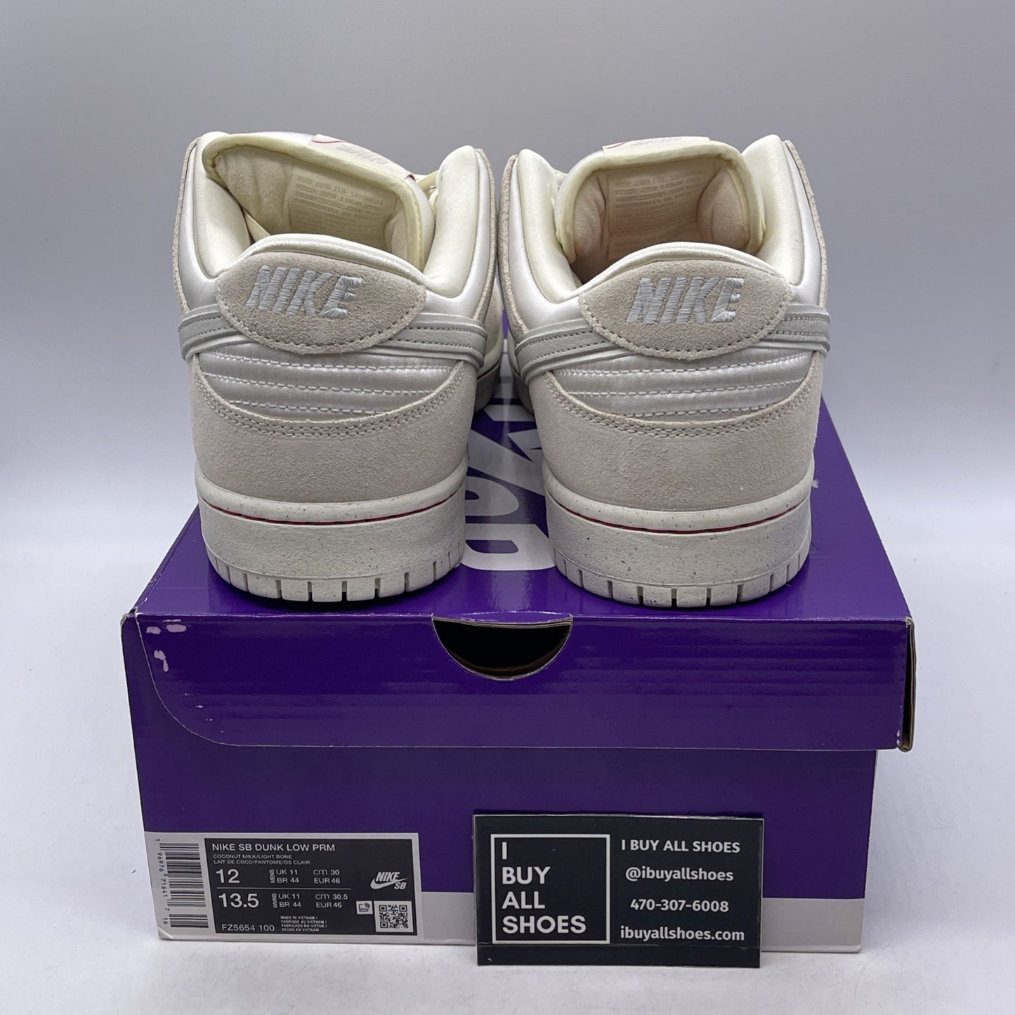 Size 12 - Nike Dunk Premium SB Low City of Love Collection Light Bone FZ5654-100