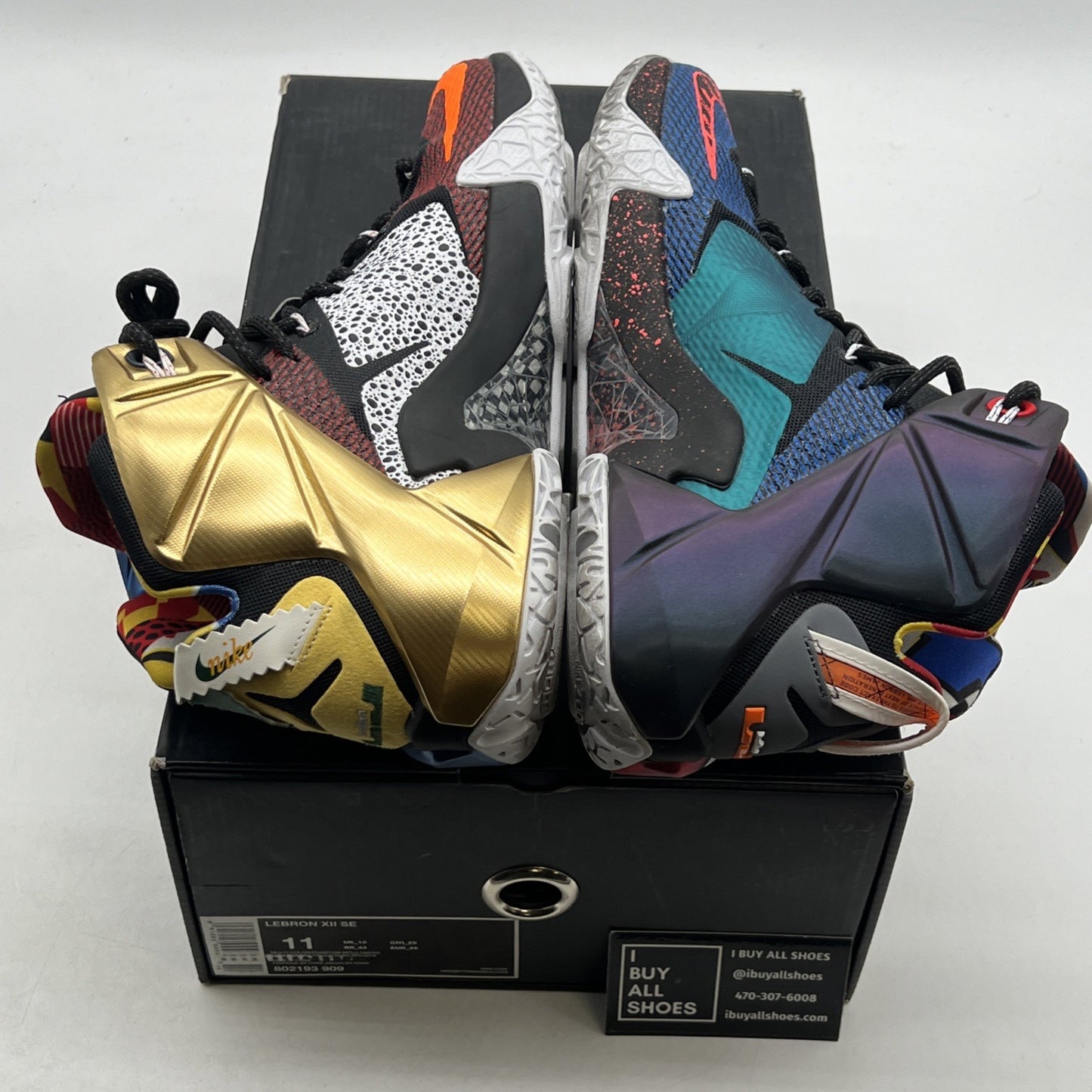 Size 11 - Nike LeBron 12 SE What The (802193-909)
