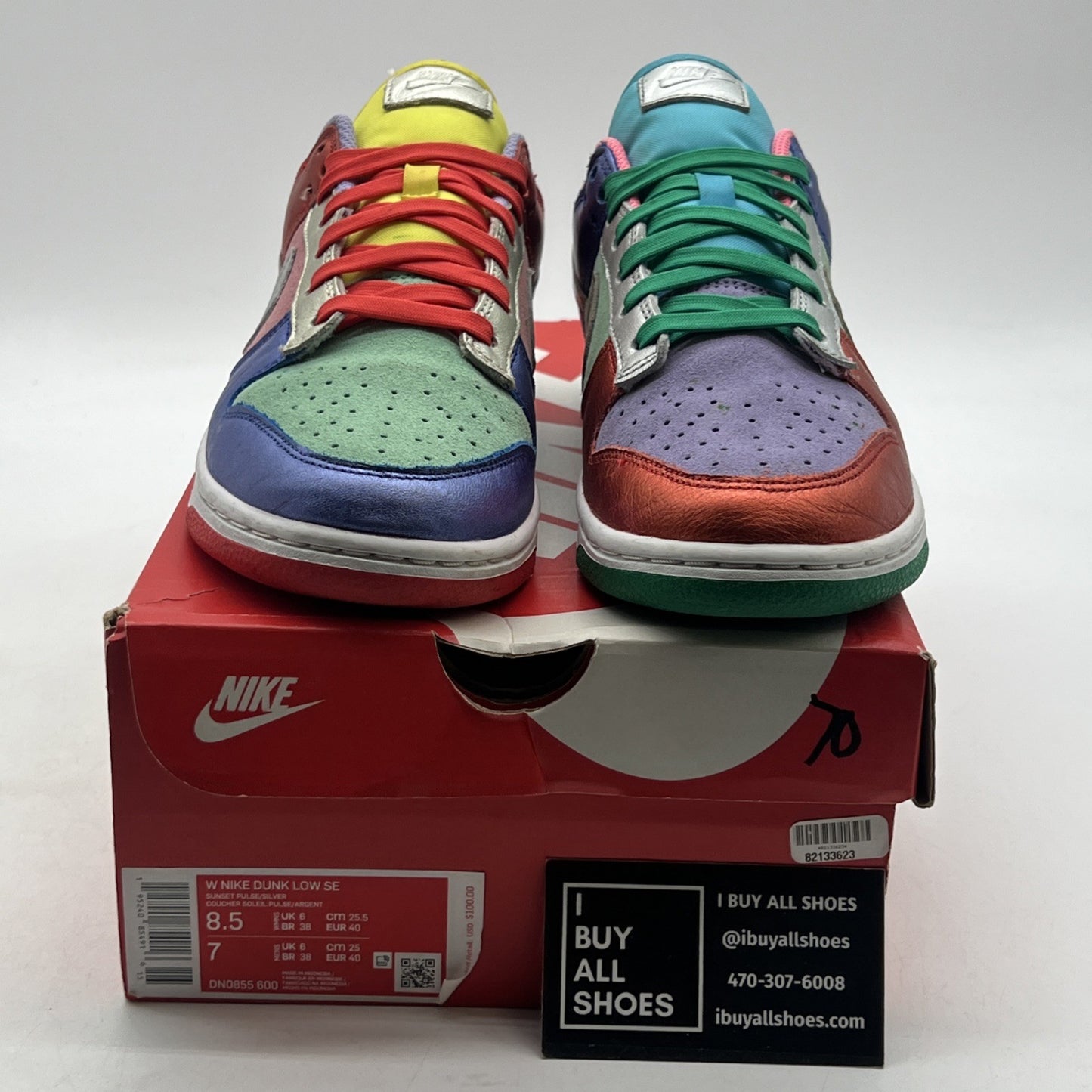 Size 8.5 - Nike Dunk Low Sunset Pulse W (DN0855-600)