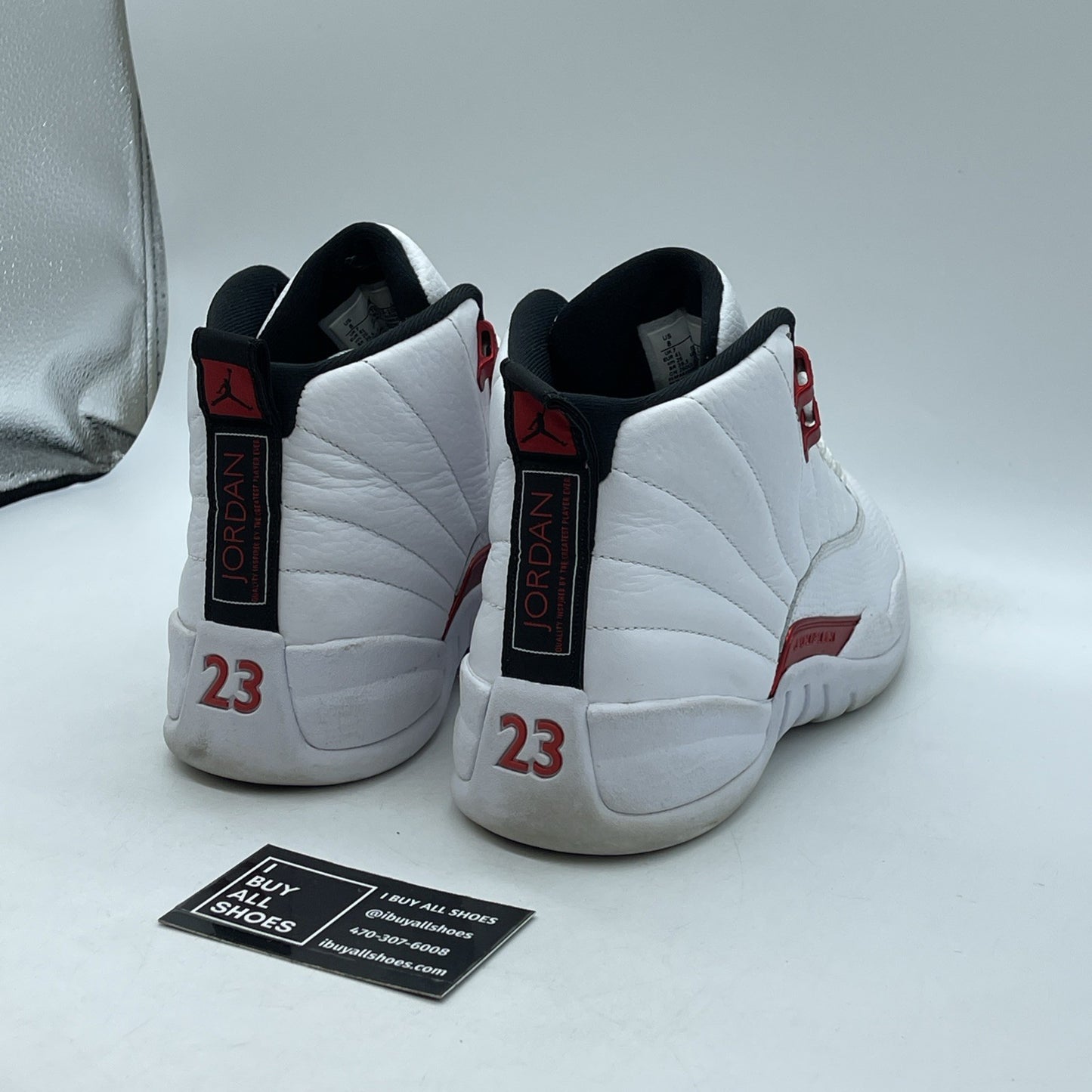Size 8 - Air Jordan 12 Retro Twist White Red Leather (CT8013-106)
