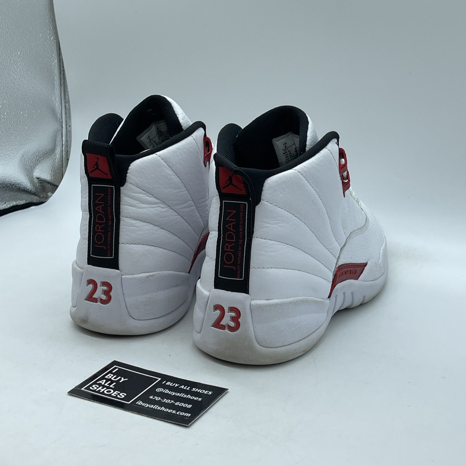 Size 8 - Air Jordan 12 Retro Twist White Red Leather (CT8013-106)