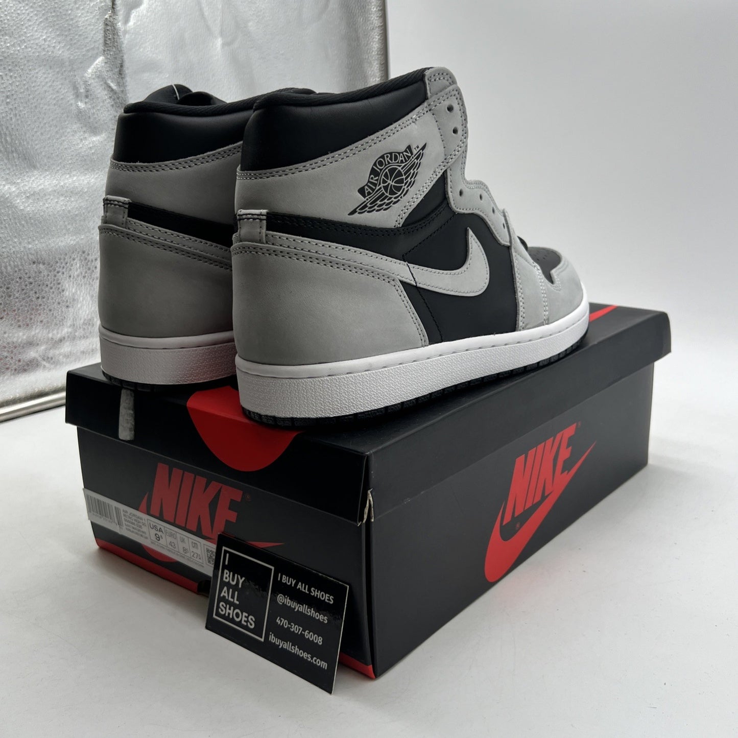 Size 9.5 - Air Jordan 1 Retro OG High Shadow 2.0 (555088-035)