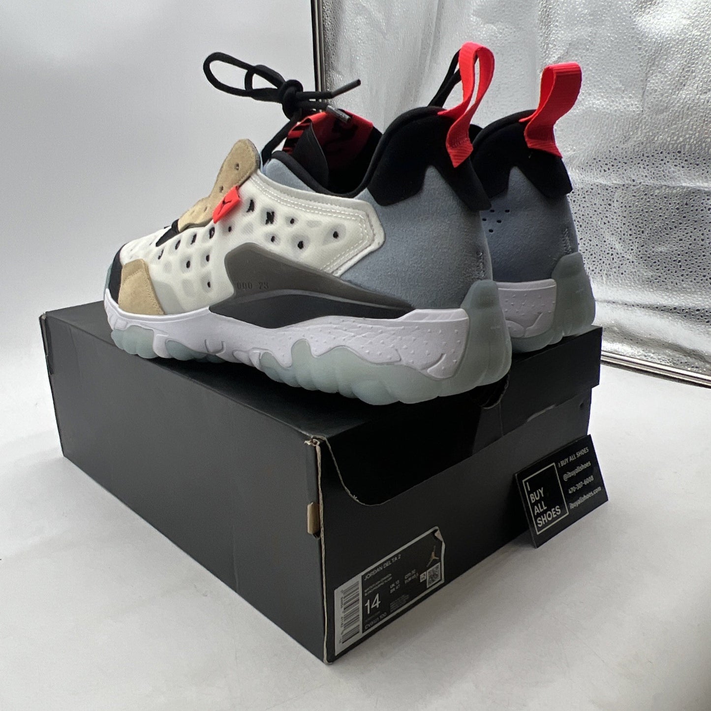 Size 14 - Jordan Delta 2 Thermo White (CV8121-100)