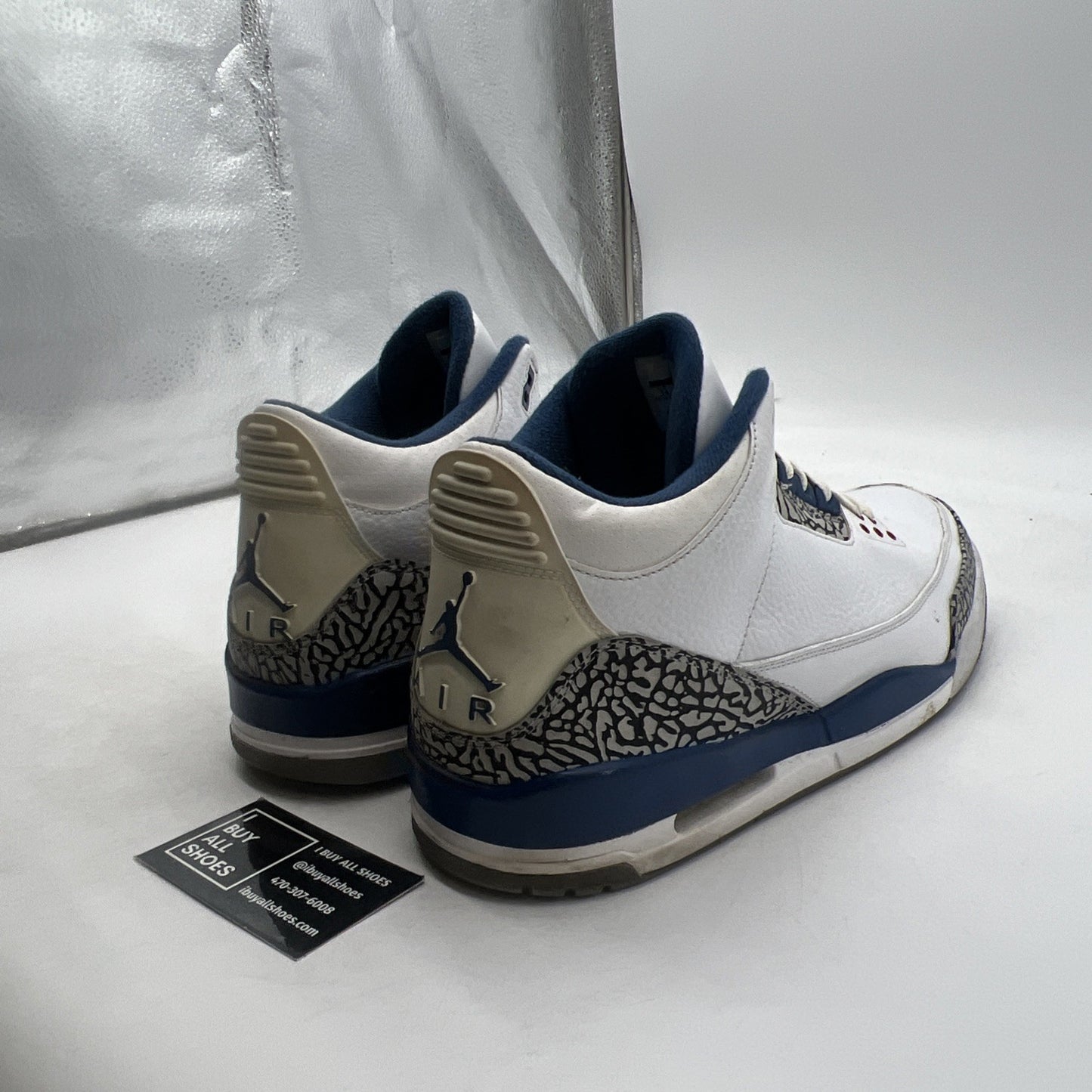 Size 14 - Air Jordan 3 Retro 2011 True Blue (136064-104)