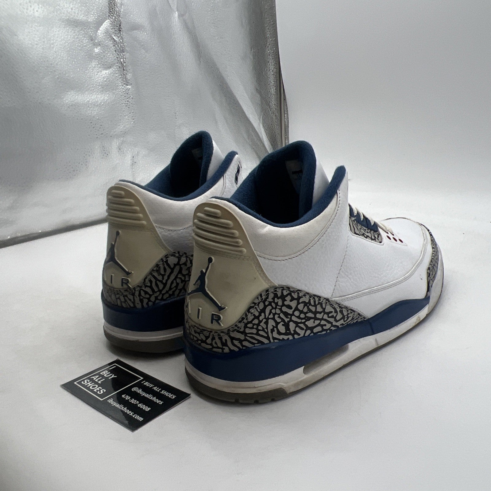 Size 14 - Air Jordan 3 Retro 2011 True Blue (136064-104)