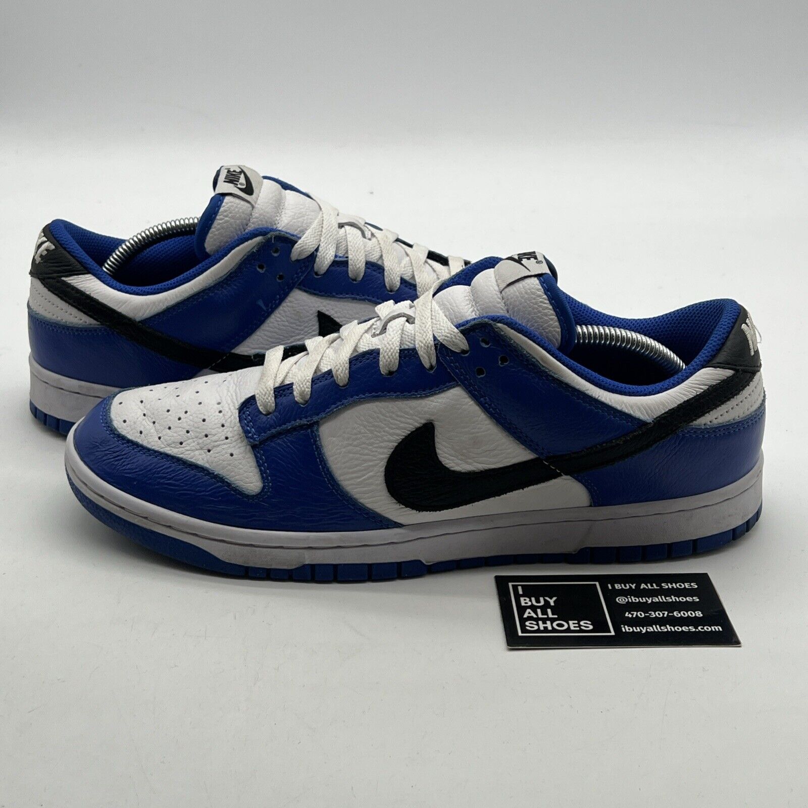 Size 11.5 - NIKE Dunk Low by You - Game Royal (FN0569-900) Jordan Chicago Duke