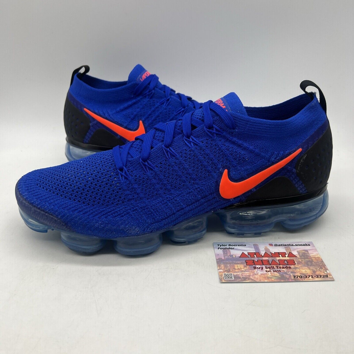 Size 11 - Nike Air VaporMax Flyknit 2 Racer Blue (942842-400)