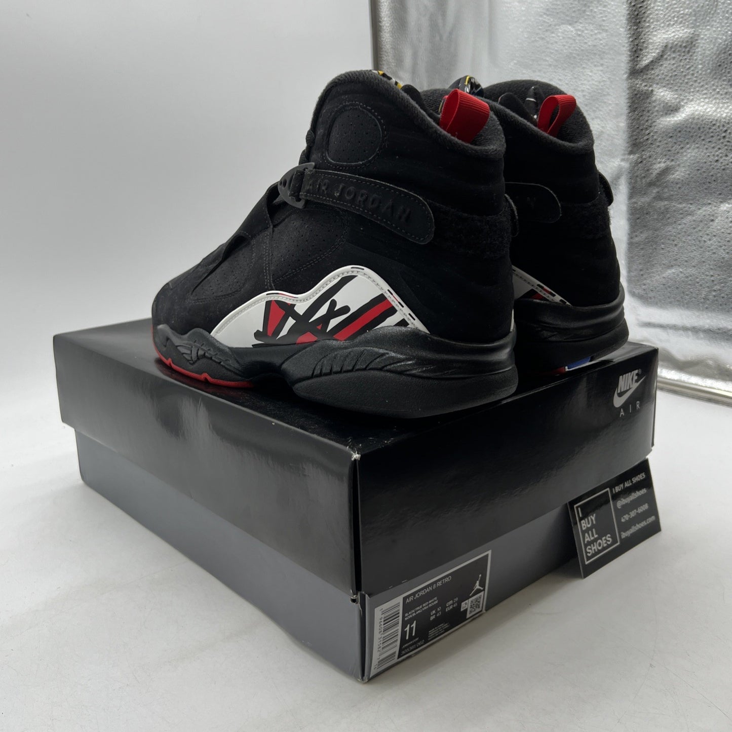 Size 11 - Air Jordan 8 Retro Mid Playoff (305381-062)