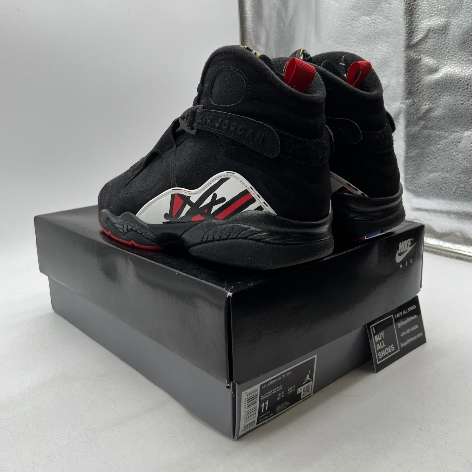 Size 11 - Air Jordan 8 Retro Mid Playoff (305381-062)