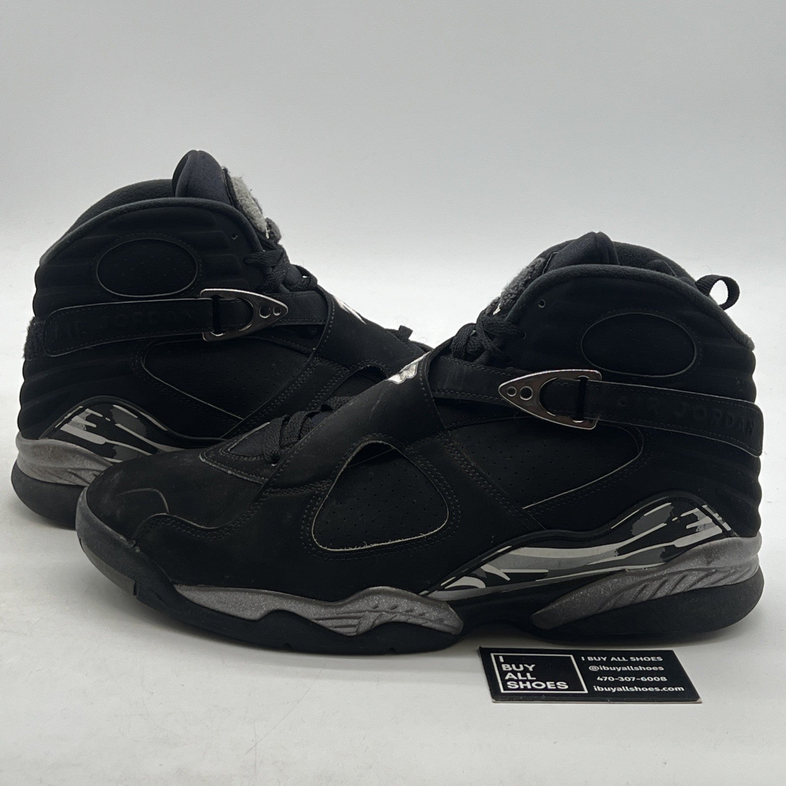 Size 13 - Air Jordan 8 Retro 2015 Chrome (305381-003)