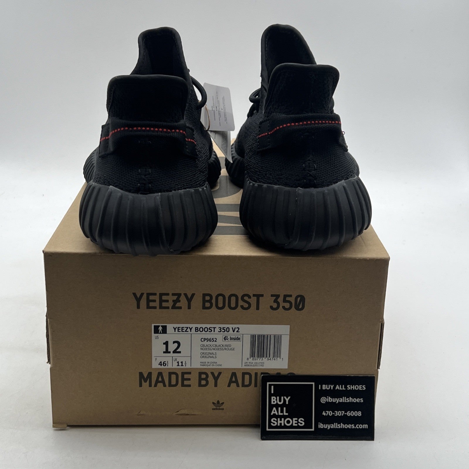 Size 12 - adidas Yeezy Boost 350 V2 Low Bred (CP9652)