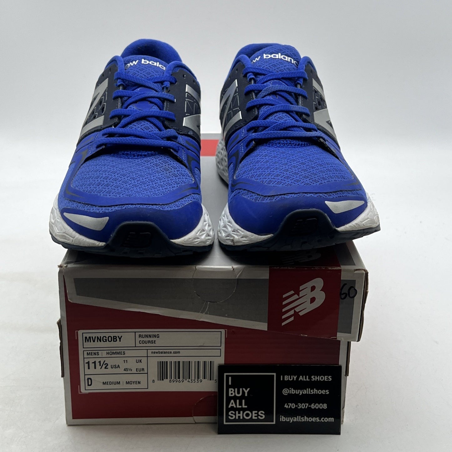 Size 11.5 - New Balance Vongo Fresh Foam Blue (MVNG0BY)