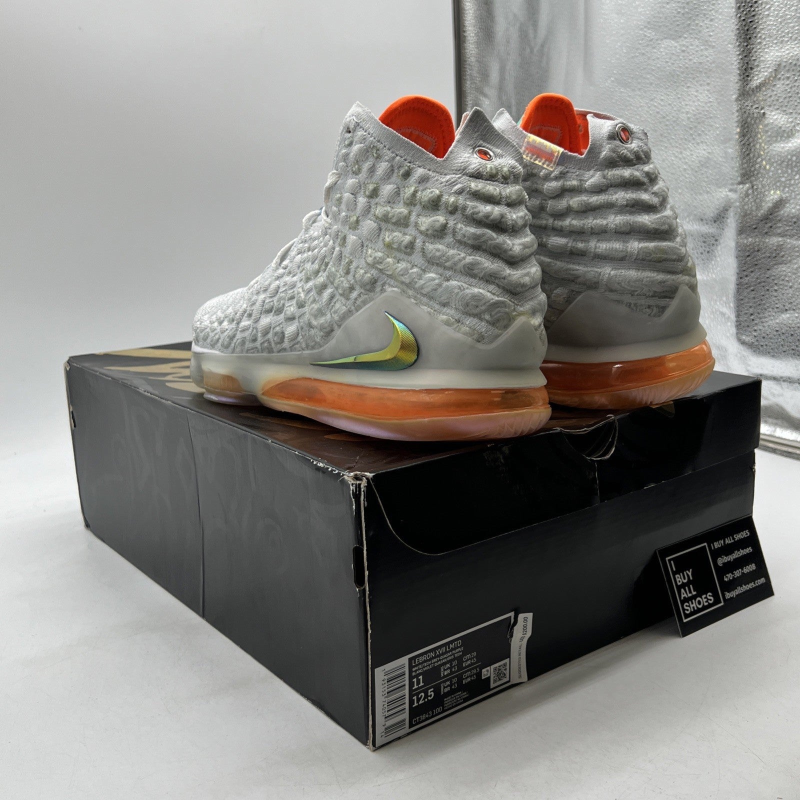 Size 11 - Nike LeBron 17 LMTD Future Air (CT3843-100)