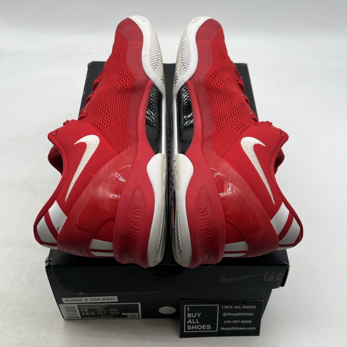 Size 12 - Nike Kobe VIII Protro University Red White (HF9550-600)