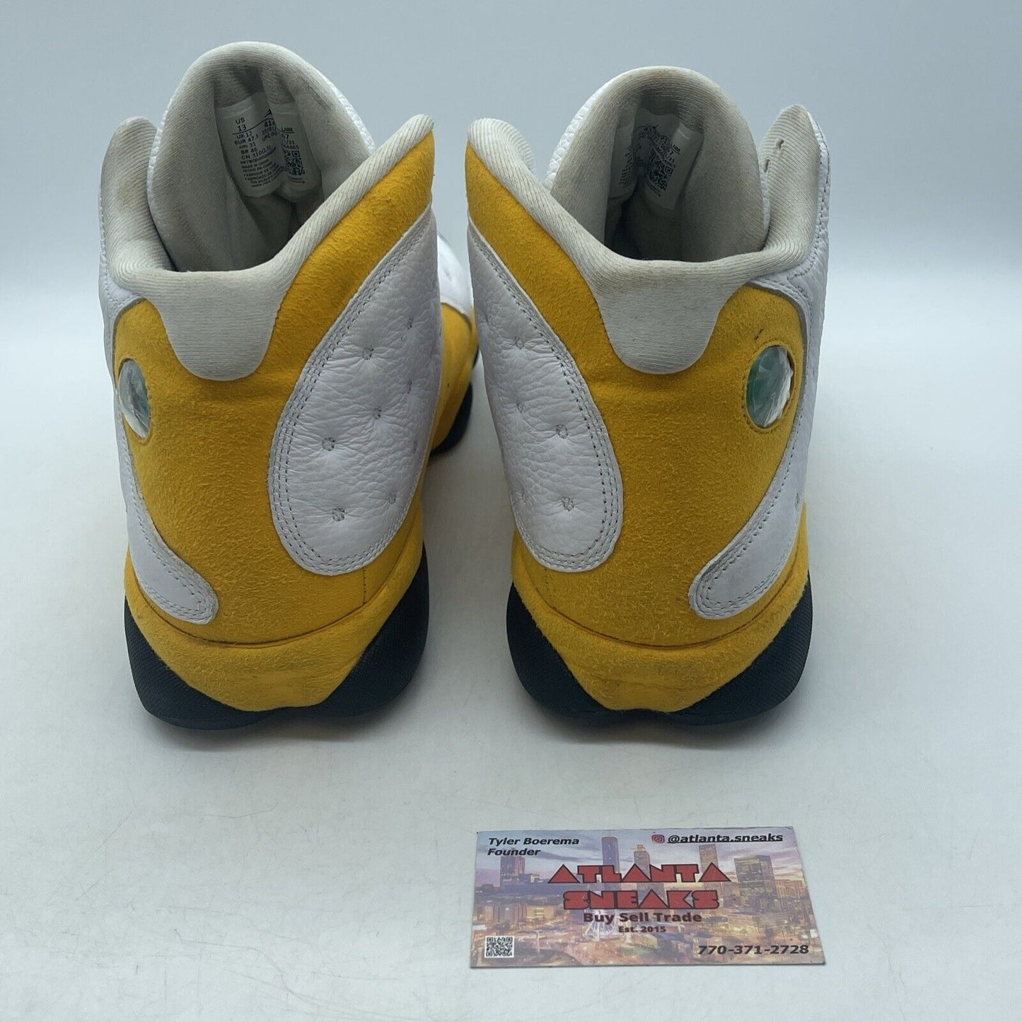 Size 13 - Jordan 13 Del Sol 2022 Yellow White (414571-167)