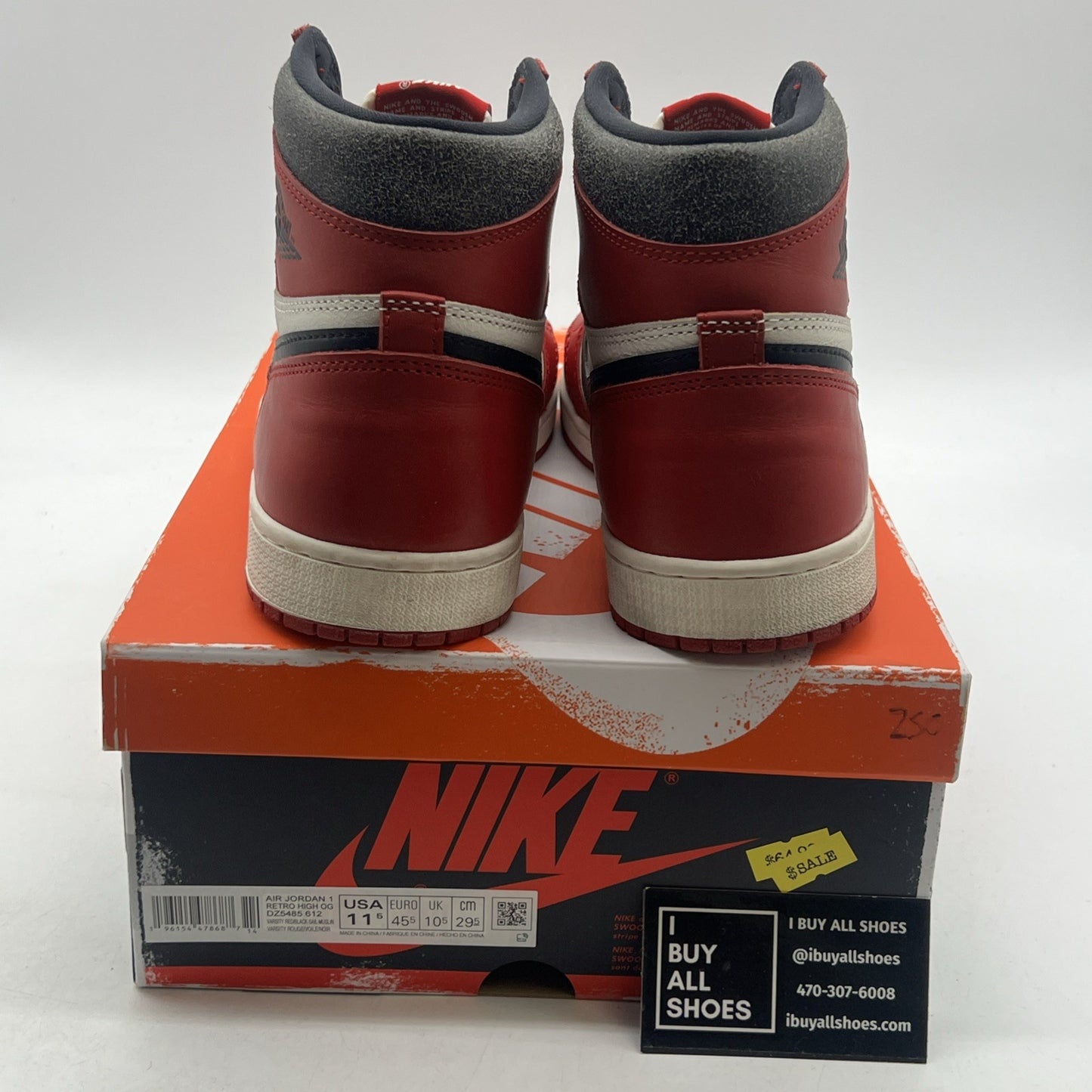 Size 11.5 - Air Jordan 1 Retro High OG Chicago Reimagined Lost & Found 2022