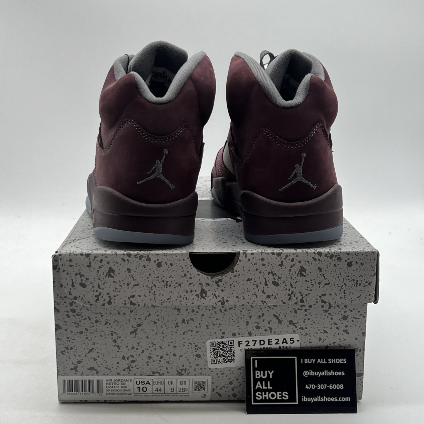 Size 10 - Air Jordan 5 Retro SE 2023 Burgundy (DZ4131-600)
