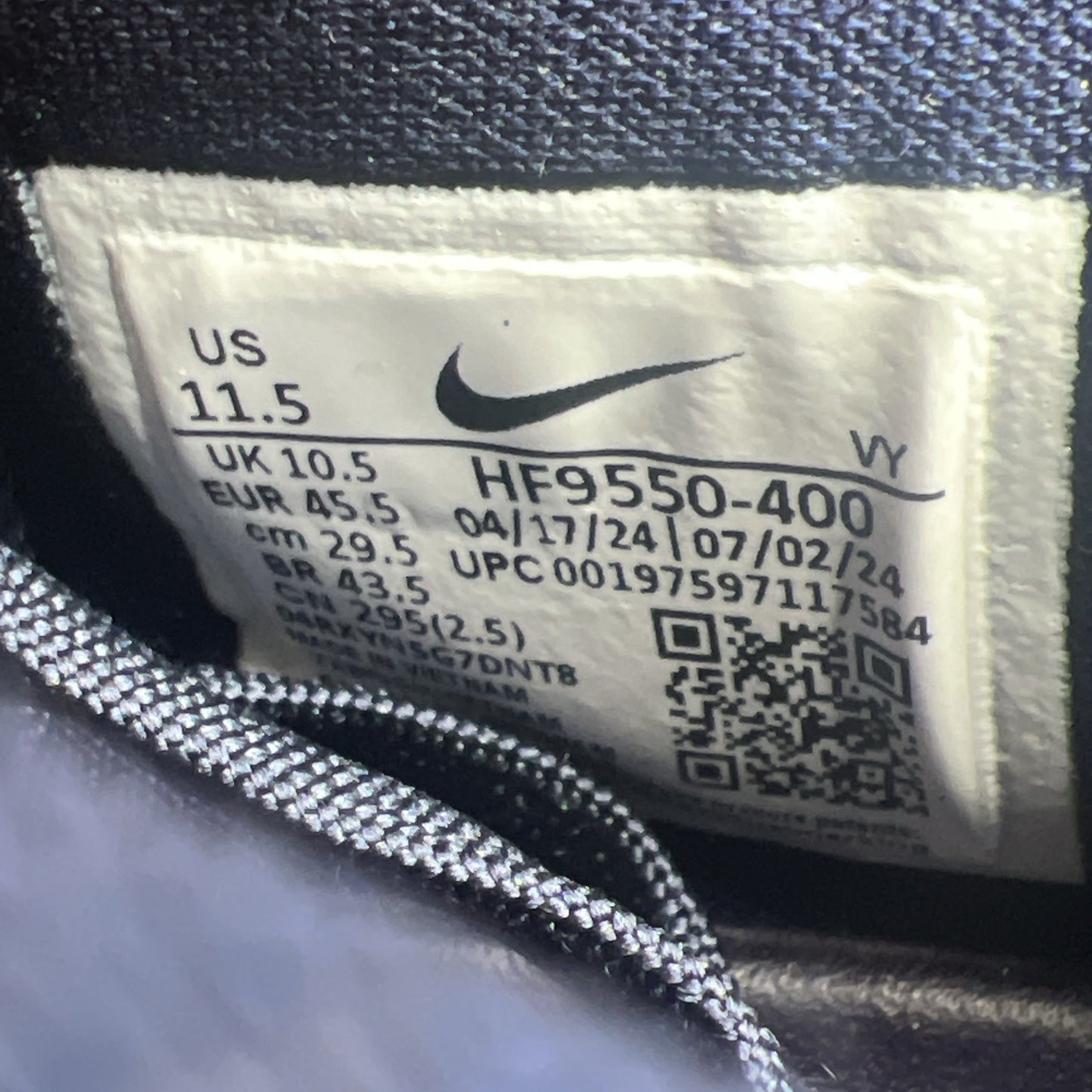 Size 11.5 - Nike Kobe 8 Protro College Navy (HF9550-400)
