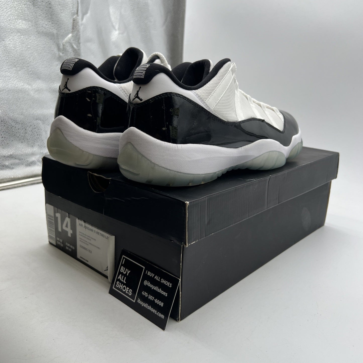 Size 14 - Air Jordan 11 Retro Low Concord (528895-153)