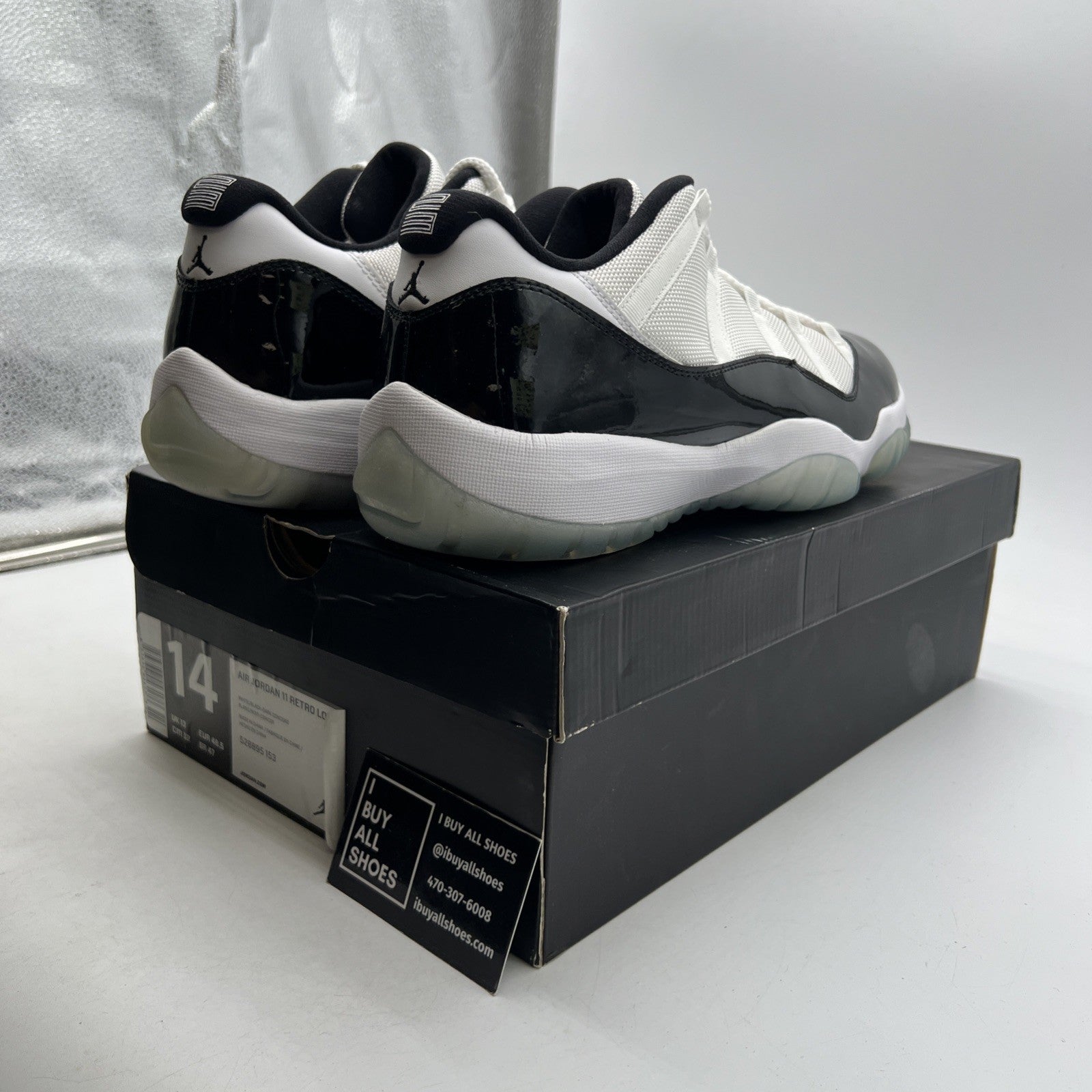 Size 14 - Air Jordan 11 Retro Low Concord (528895-153)
