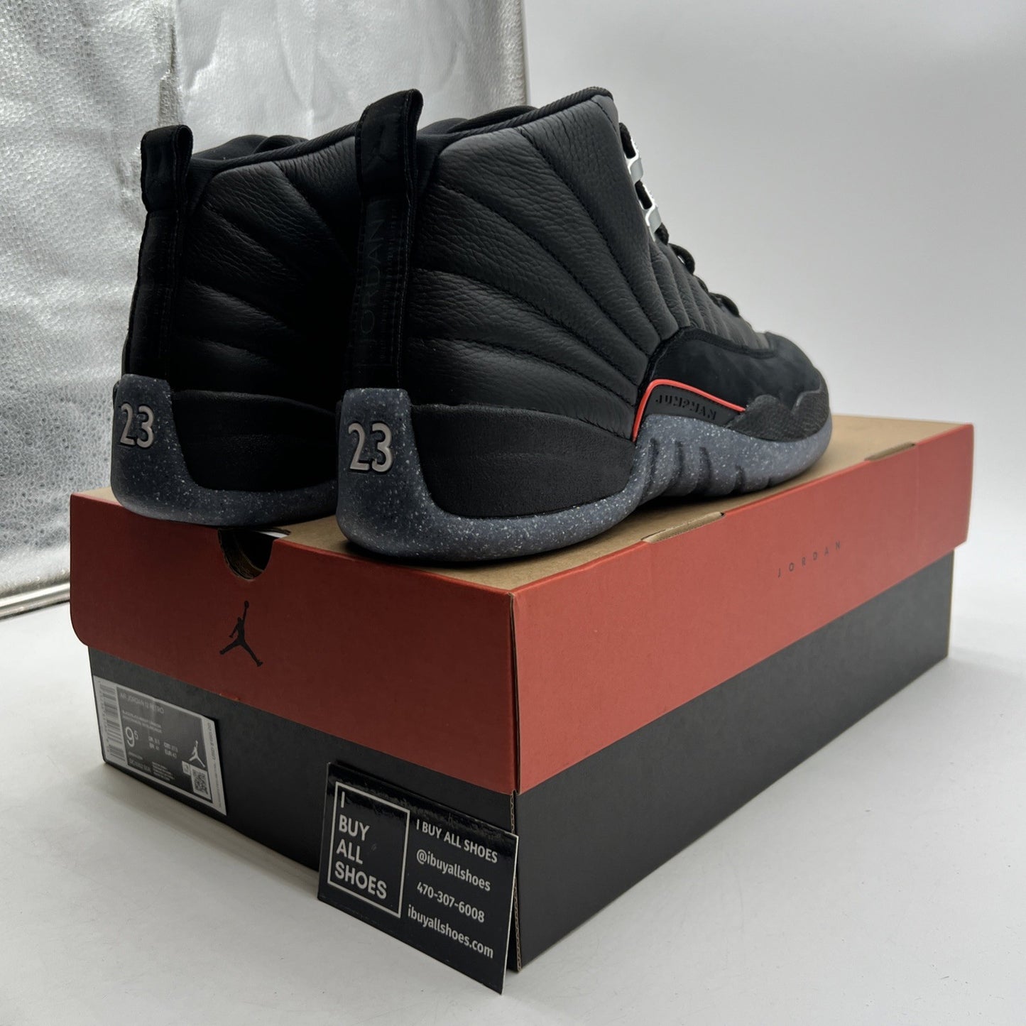 Size 9.5 - Air Jordan 12 Utility Grind (DC1062-006).