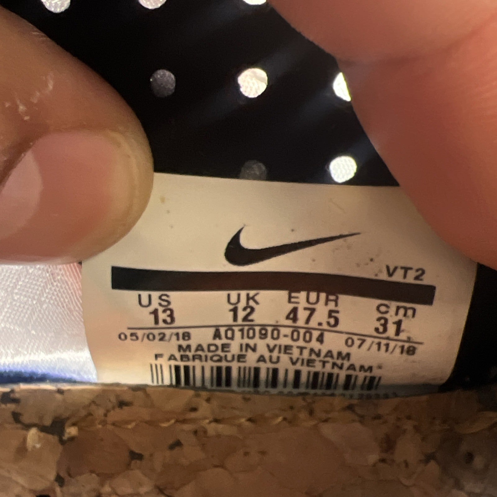 Size 13 - Nike React Element 87 Total Orange (AQ1090-004)