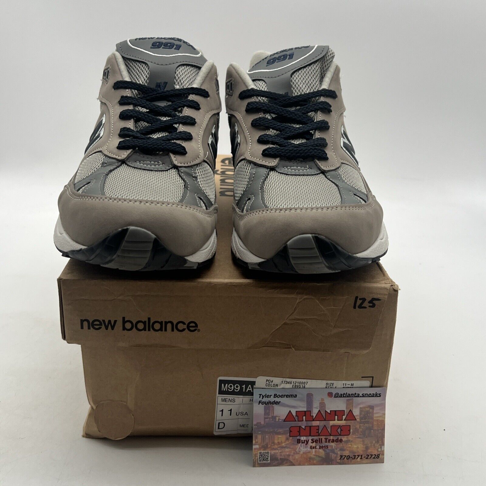 Size 11 - New Balance 991 Made in England 20th Anniversary