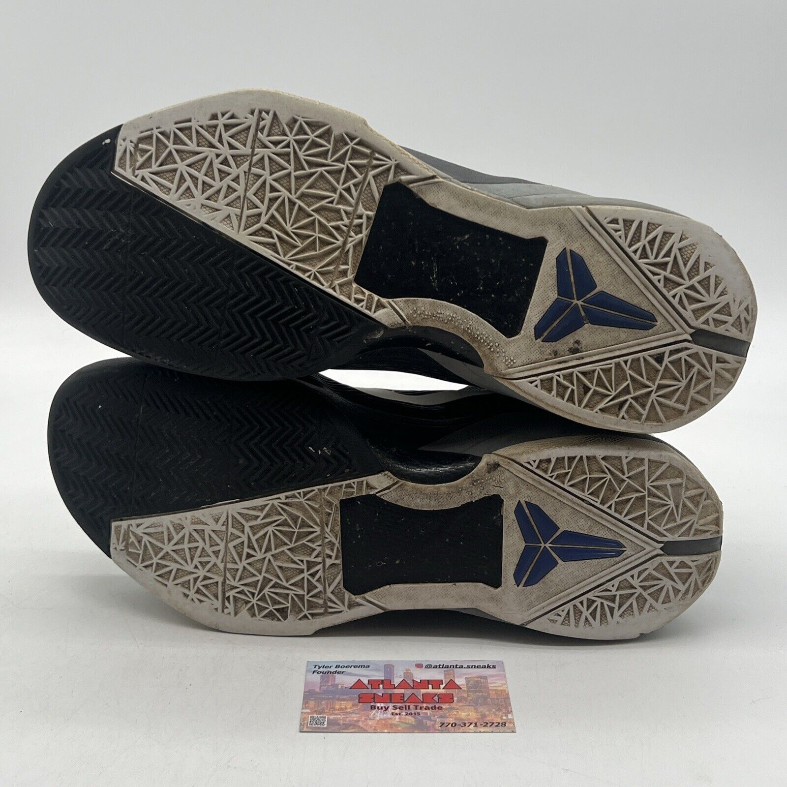Size 13 - Nike Zoom Kobe 7 System Black Wolf Grey (488371-001)