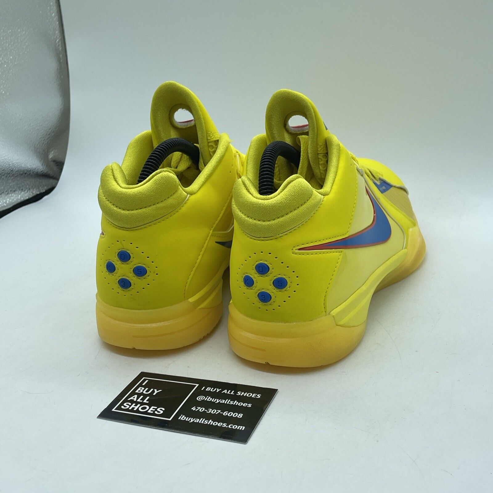 Size 8 - Nike Zoom KD 3 2023 Christmas Yellow Blue Leather (FD5606-700)