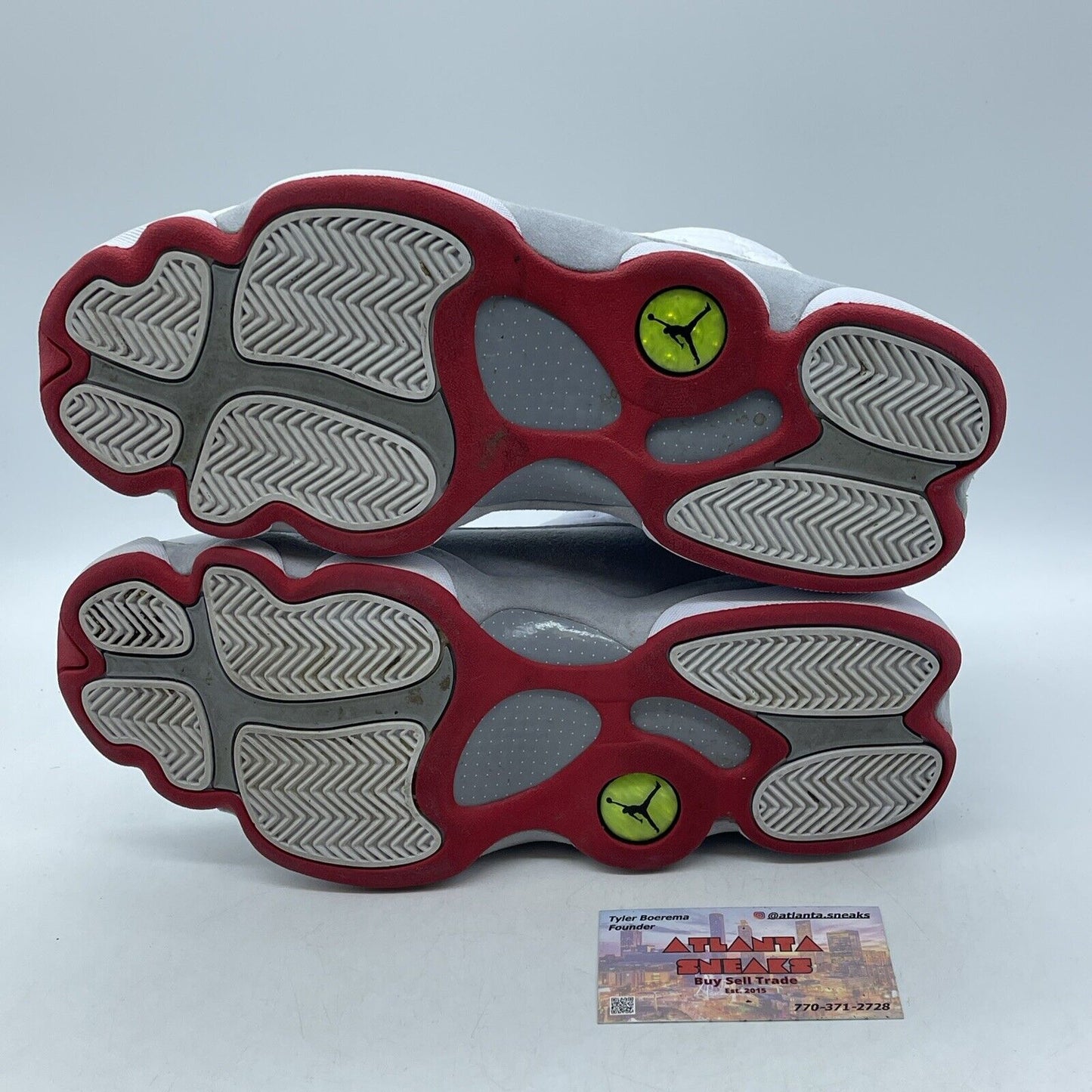 Size 10.5 - Air Jordan 13 Retro White Wolf Grey Suede Leather (414571-160)