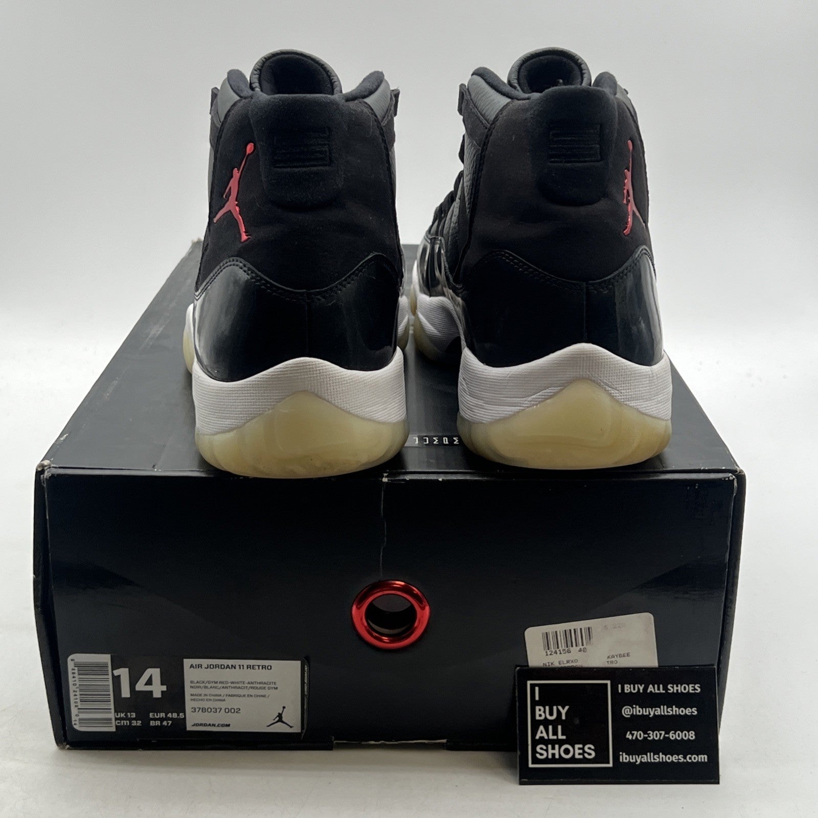 Size 14 - Air Jordan 11 Retro 72-10 2015 (378037-002)