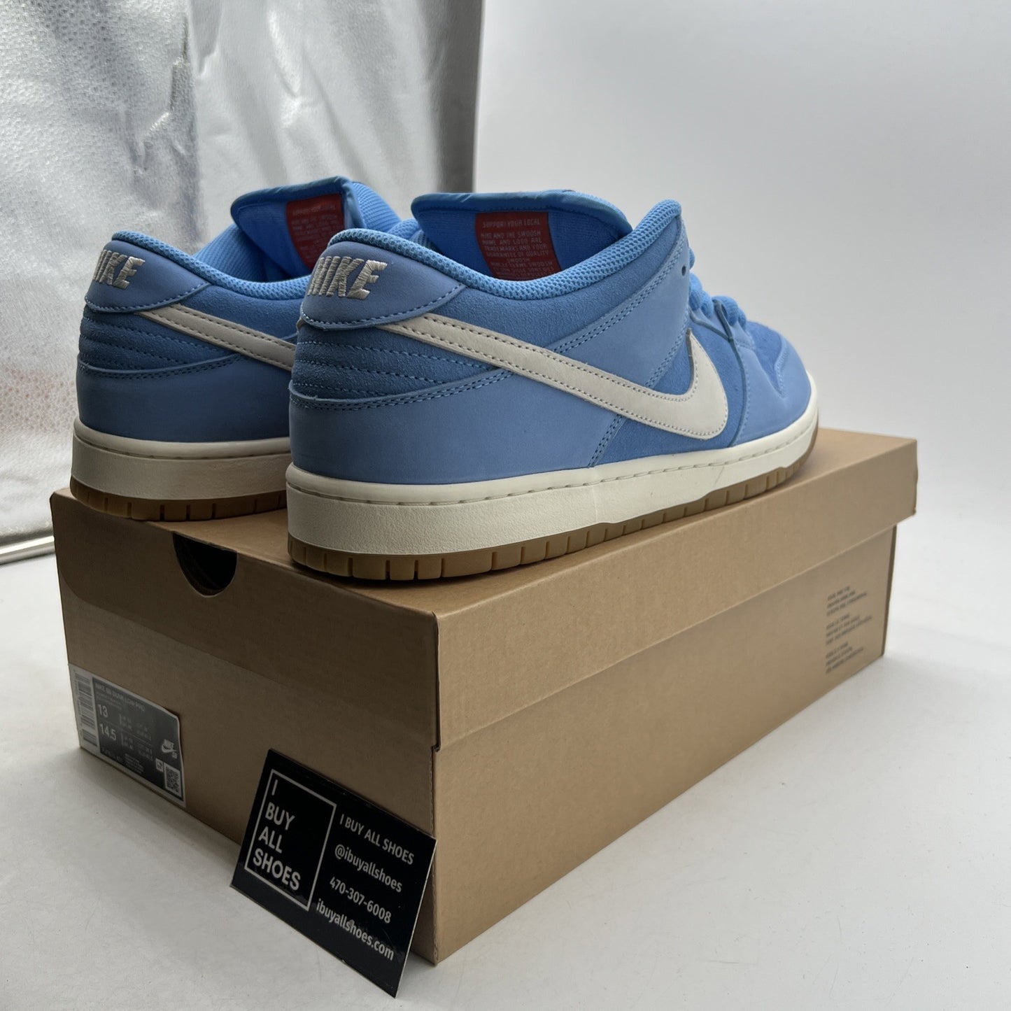 Size 13 - Nike SB Dunk Low Pro University Blue Gym (FJ1674-401)