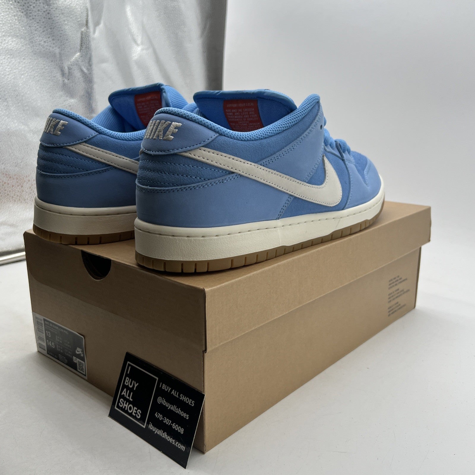 Size 13 - Nike SB Dunk Low Pro University Blue Gym (FJ1674-401)