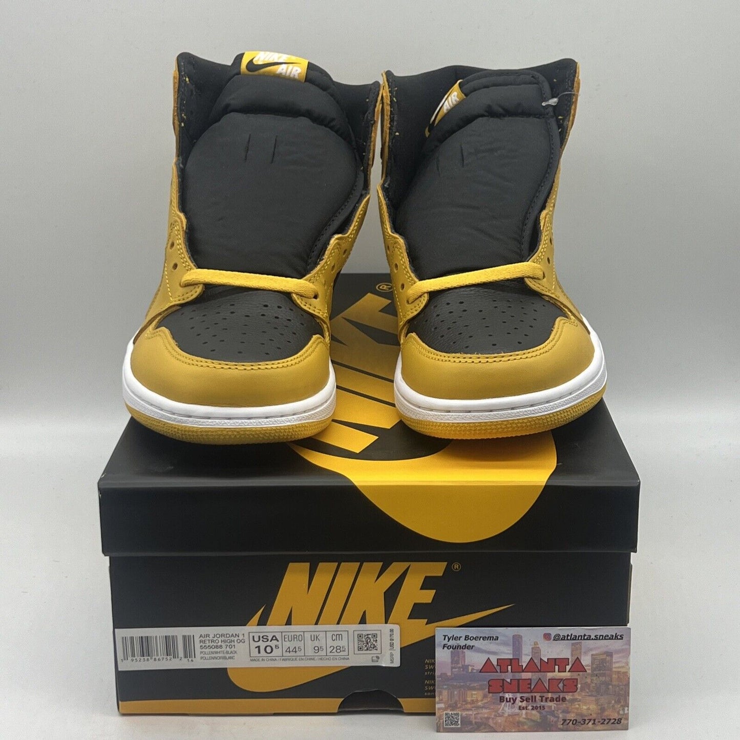 Size 10.5 - Jordan 1 Retro OG High Pollen Brand New Og All