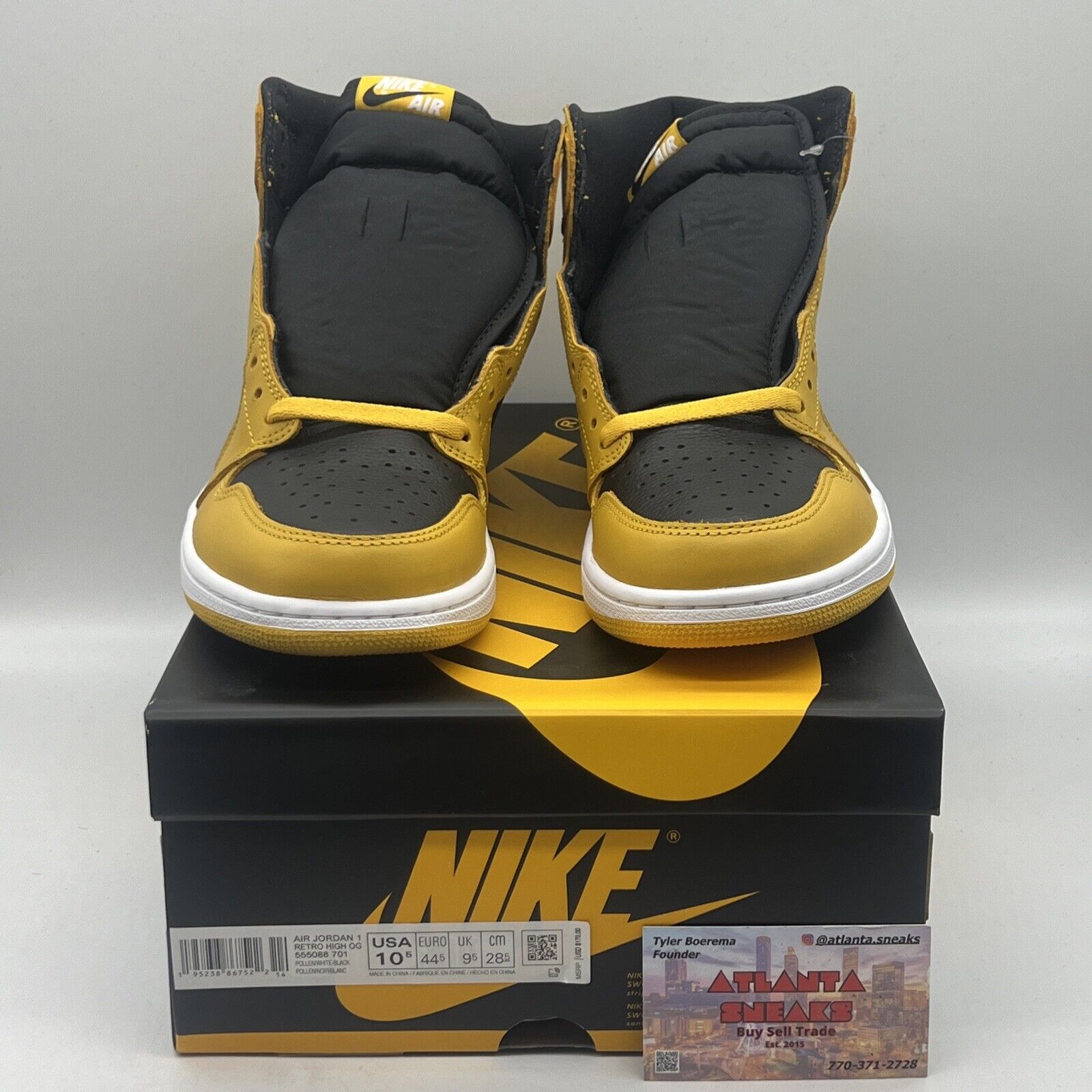 Size 10.5 - Jordan 1 Retro OG High Pollen Brand New Og All