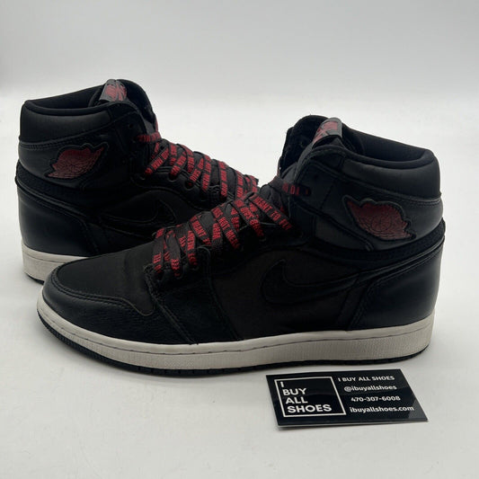 Size 8 - Air Jordan 1 Retro OG High Black Gym Red (555088-060)
