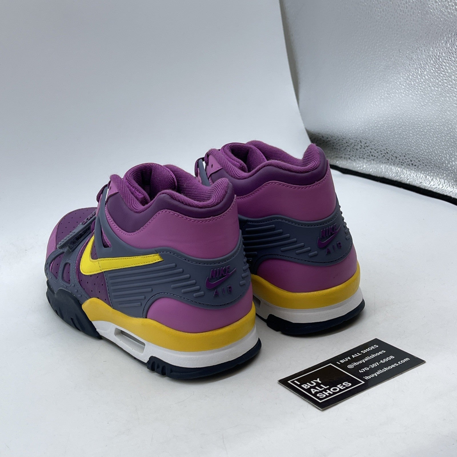 Size 10.5 - Nike Air Trainer 3 Retro 2020 Viotech Purple Leather (CZ6393-500)